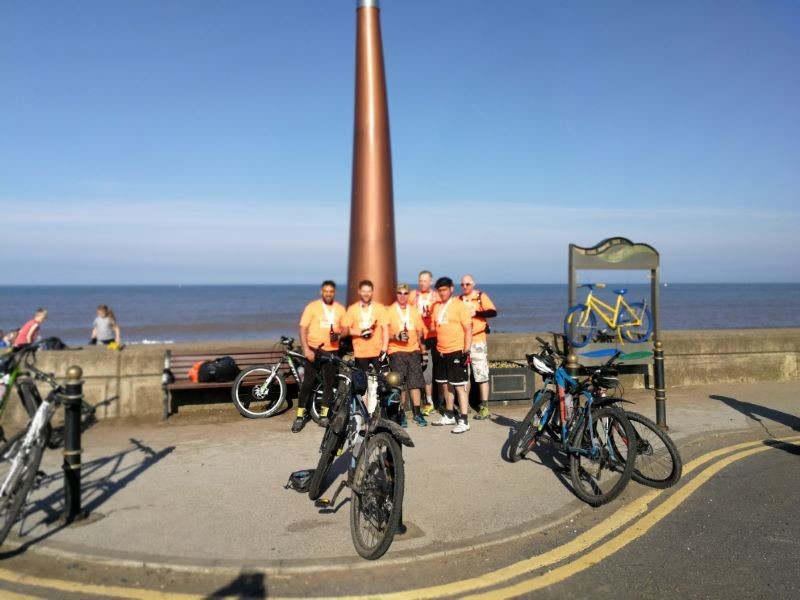 Other image for Cyclists raise cash for Barnsley Hospice